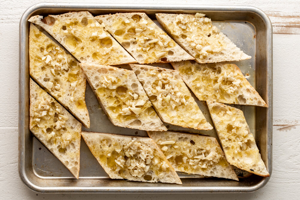 lemony garlic bread