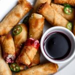 Jalapeño Egg Rolls with Huckleberry Syrup recipe.