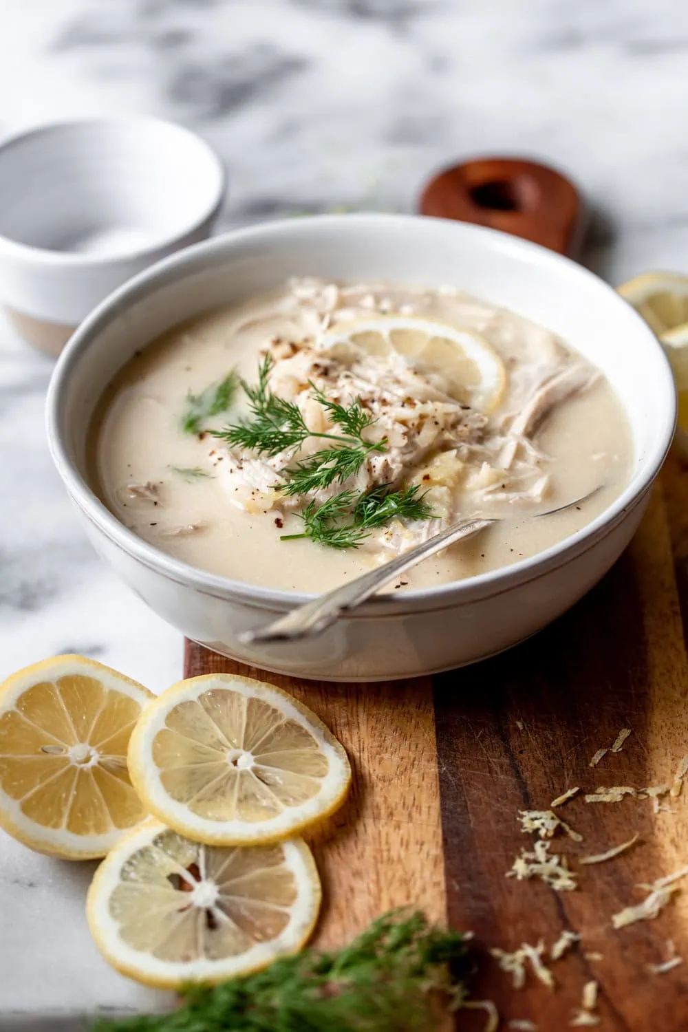Greek Lemon-Egg Chicken Soup (Avgolemono) recipe