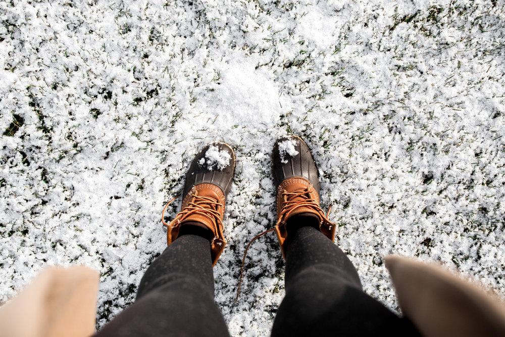 ll bean boots in snow new jersey holidays