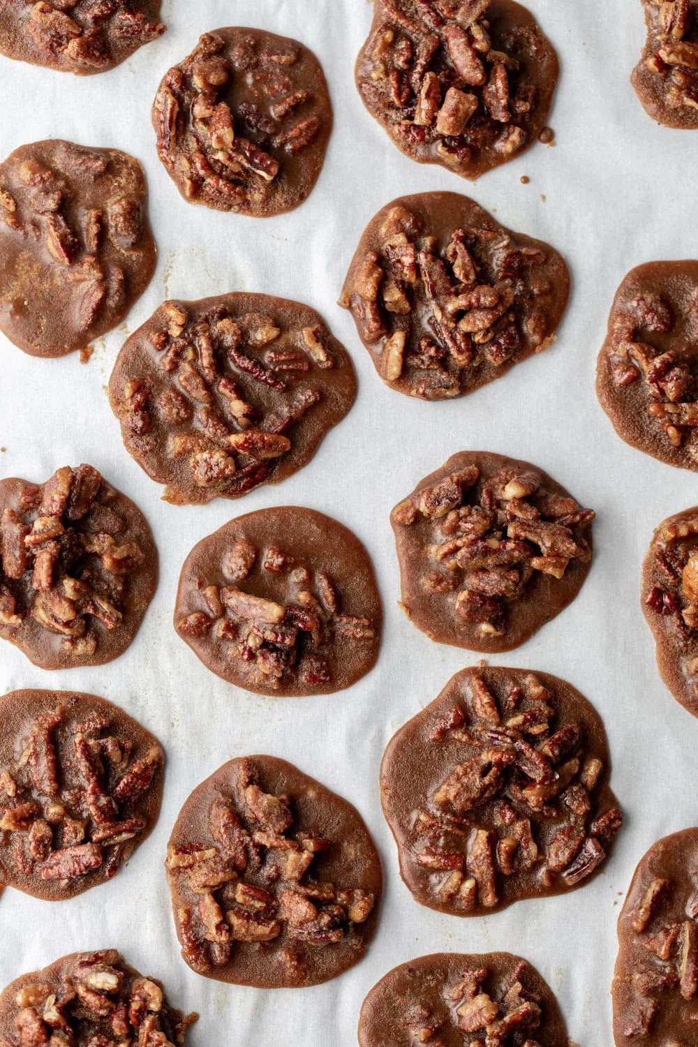 Creamy Bananas Foster Pecan Pralines recipe from cooking with cocktail rings diamond nuts