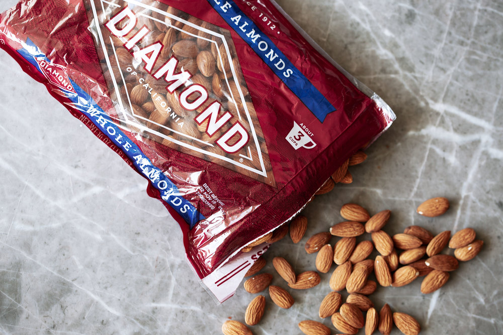 diamond nuts whole raw almonds cooking with cocktail rings