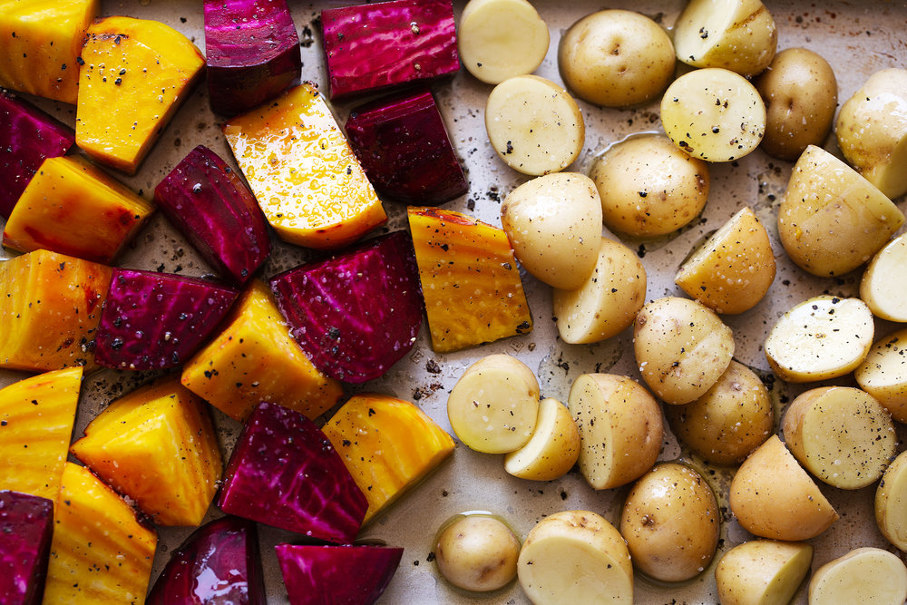 roasted beets and potatoes ingredients