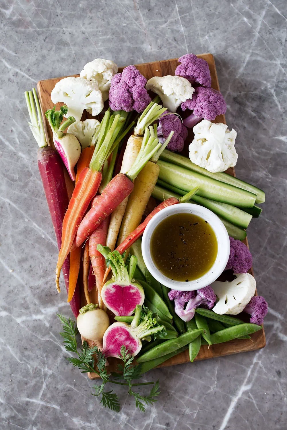 bagna cauda crudité platter recipe from cooking with cocktail rings