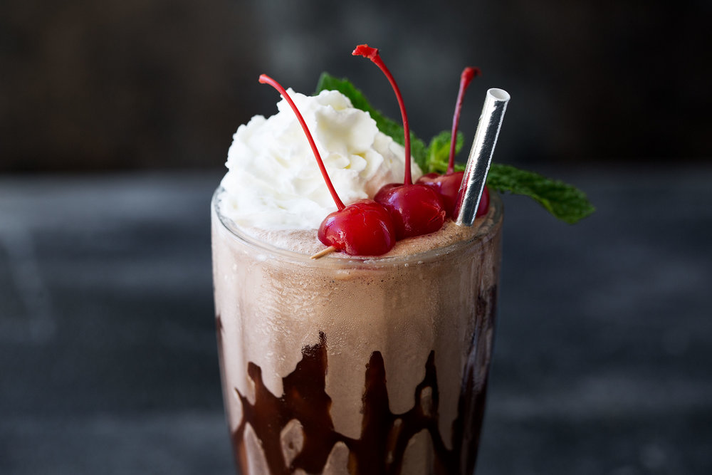 Malted Milk Ball Candy Shake Float