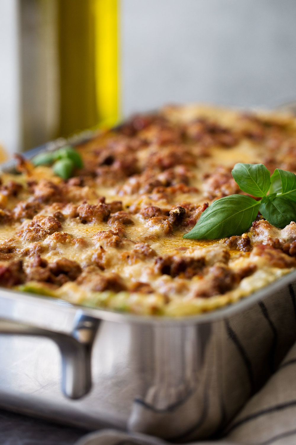 lasagna verde recipe with bolognese and spinach bechamel 