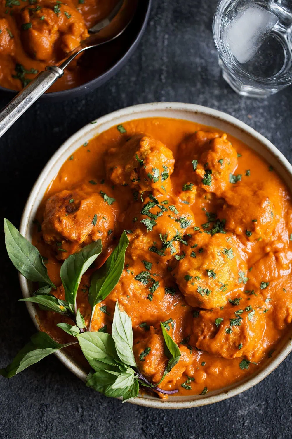 coconut curry chicken meatballs