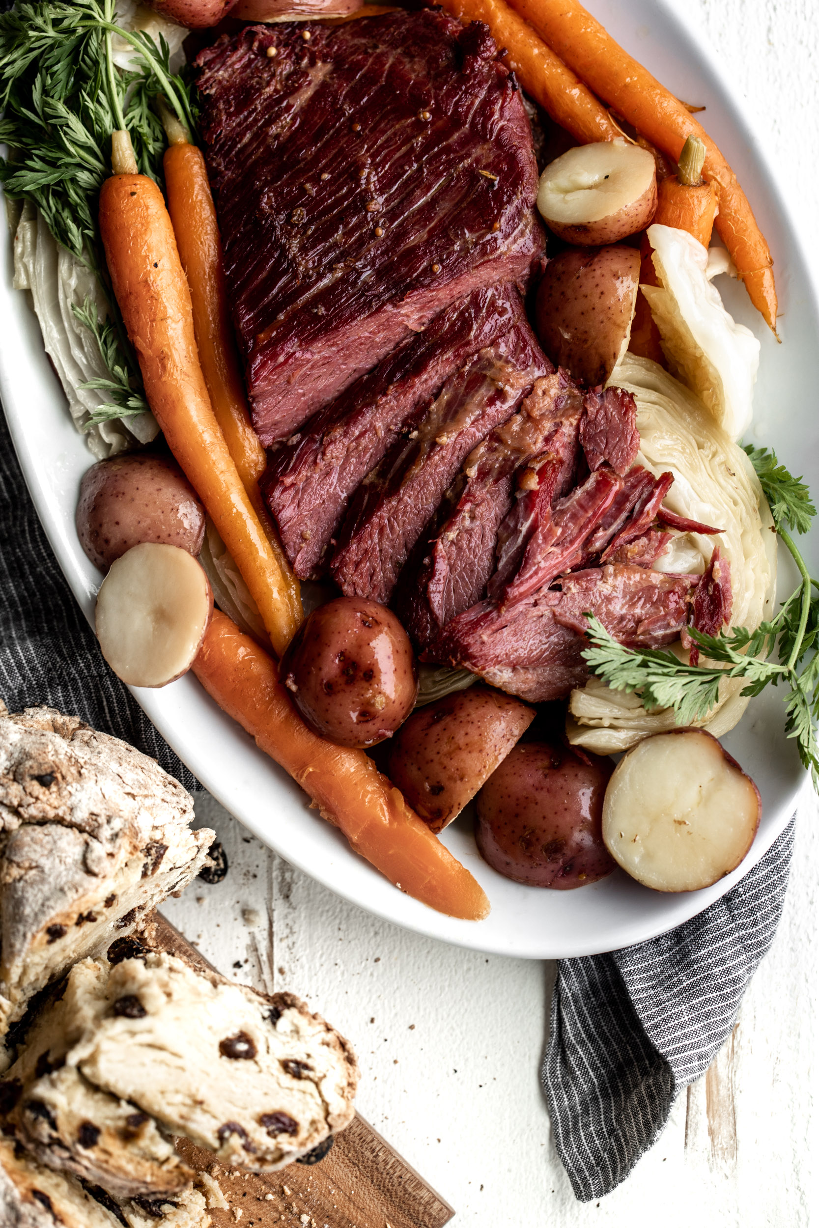 corned beef and cabbage recipe with carrots and potatoes