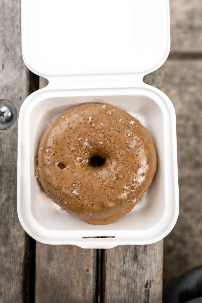 Maple sea salt donut | 30th Birthday Weekend in the Hamptons