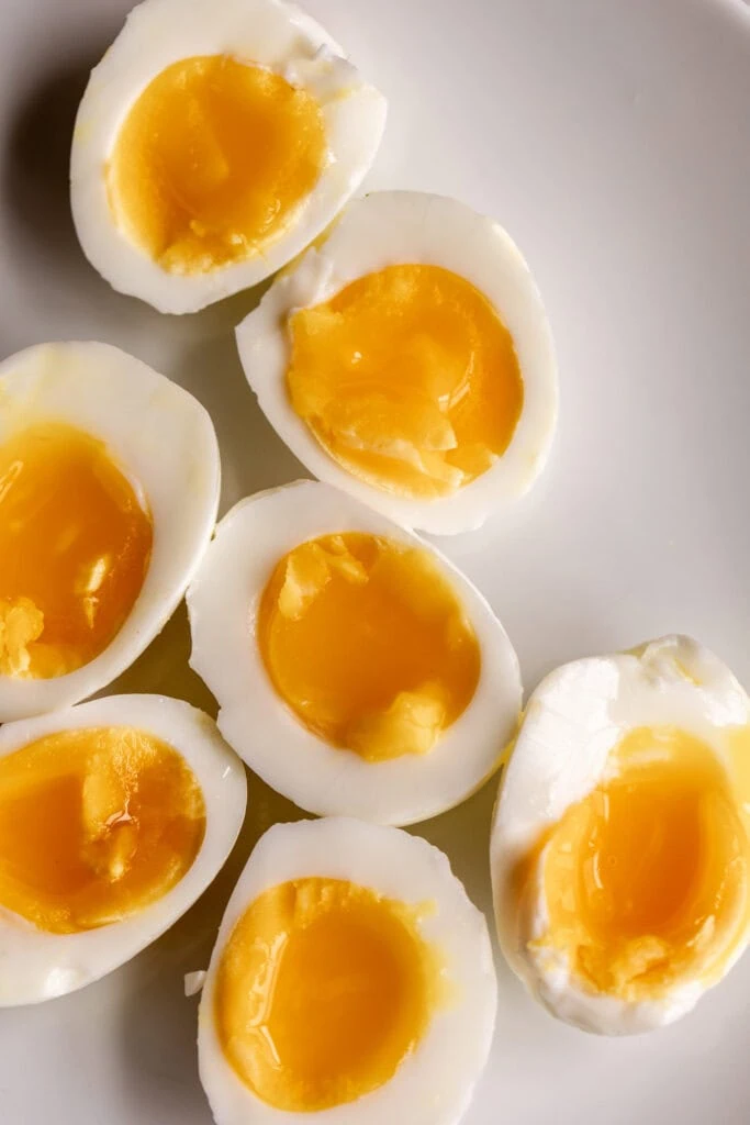 soft boiled eggs