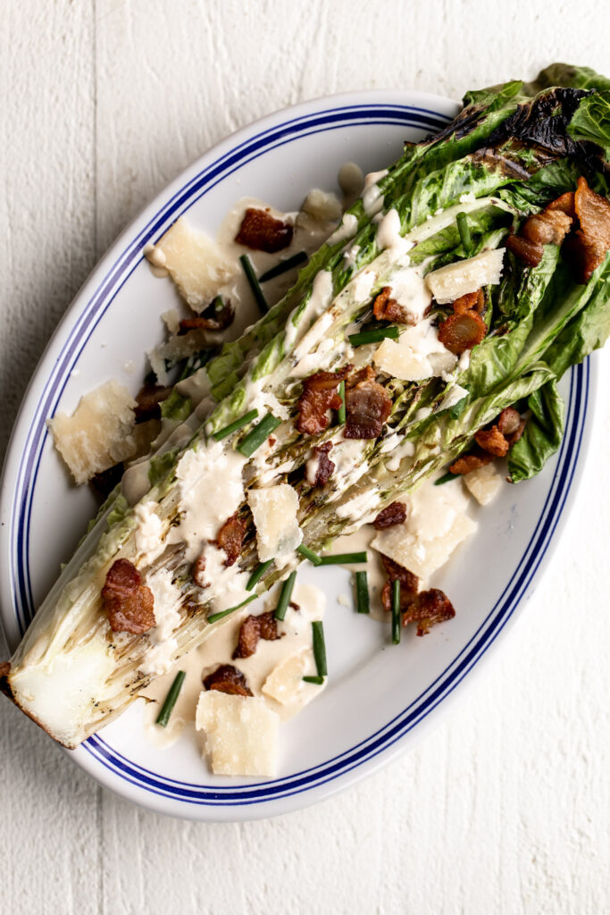 How to Make Grilled Caesar Salad