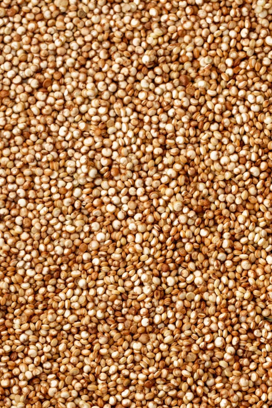 how to make popped quinoa in a pan.