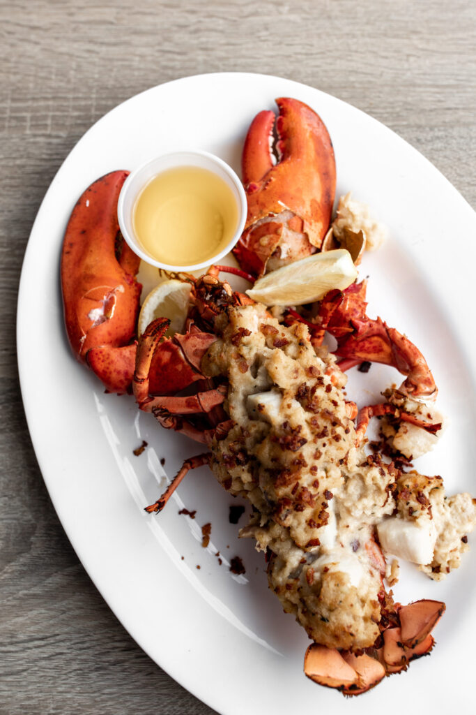 baked stuffed lobster