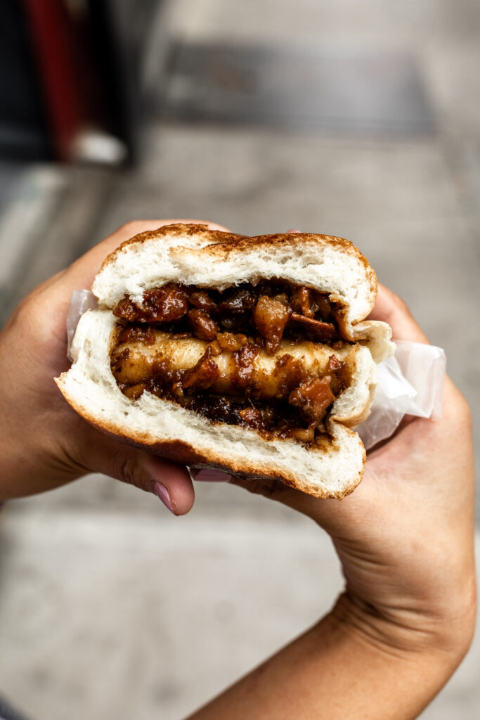 baked roast pork buns 