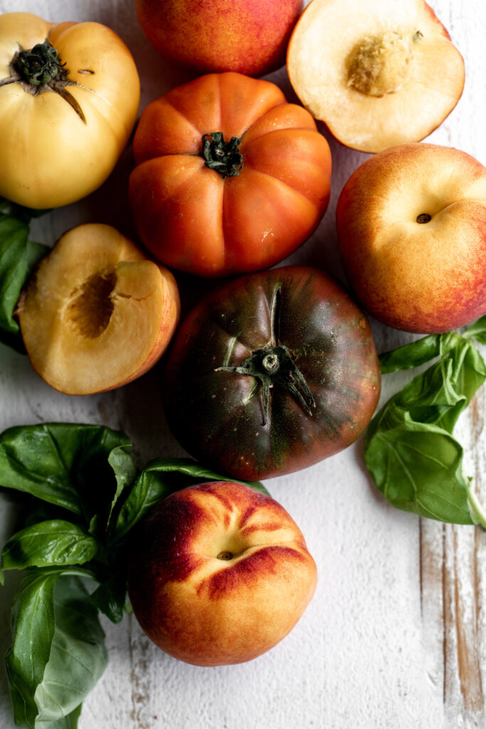 peaches for peach salad