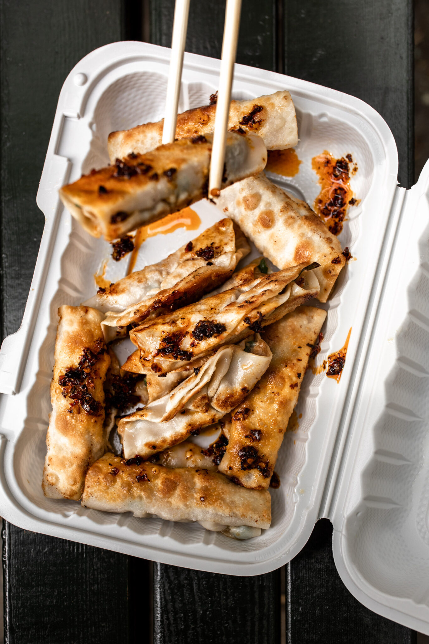 Chinatown NYC Food Tour Cooking with Cocktail Rings