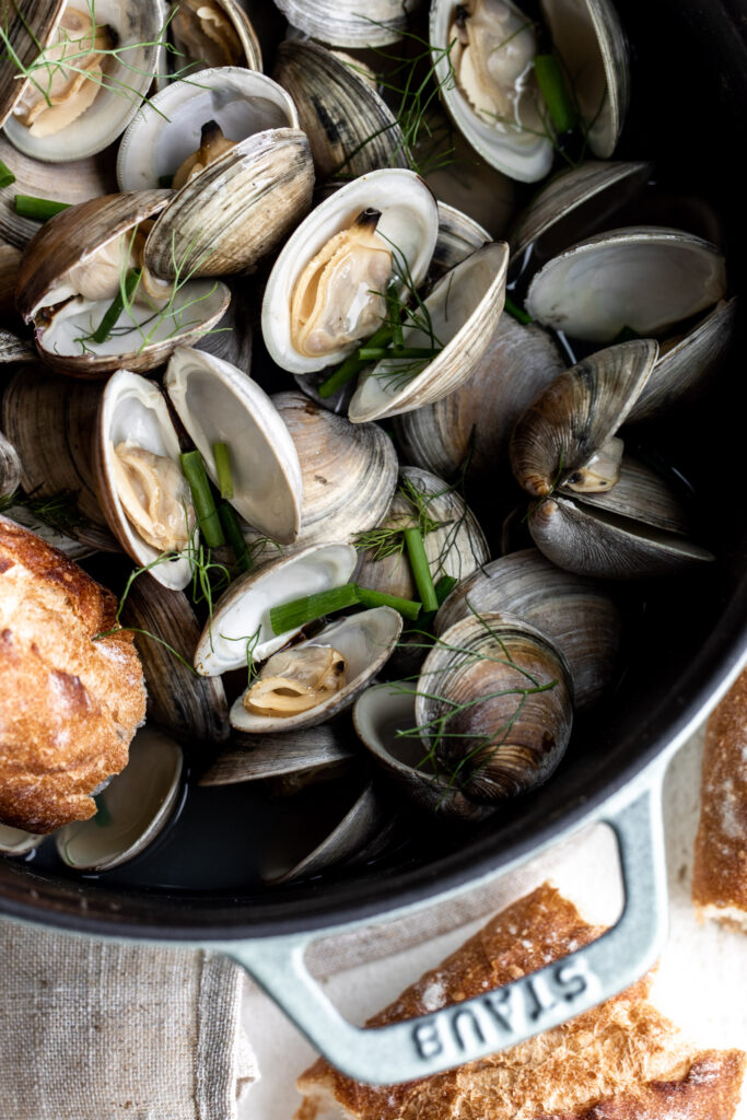 simple beer steamed clams recipe