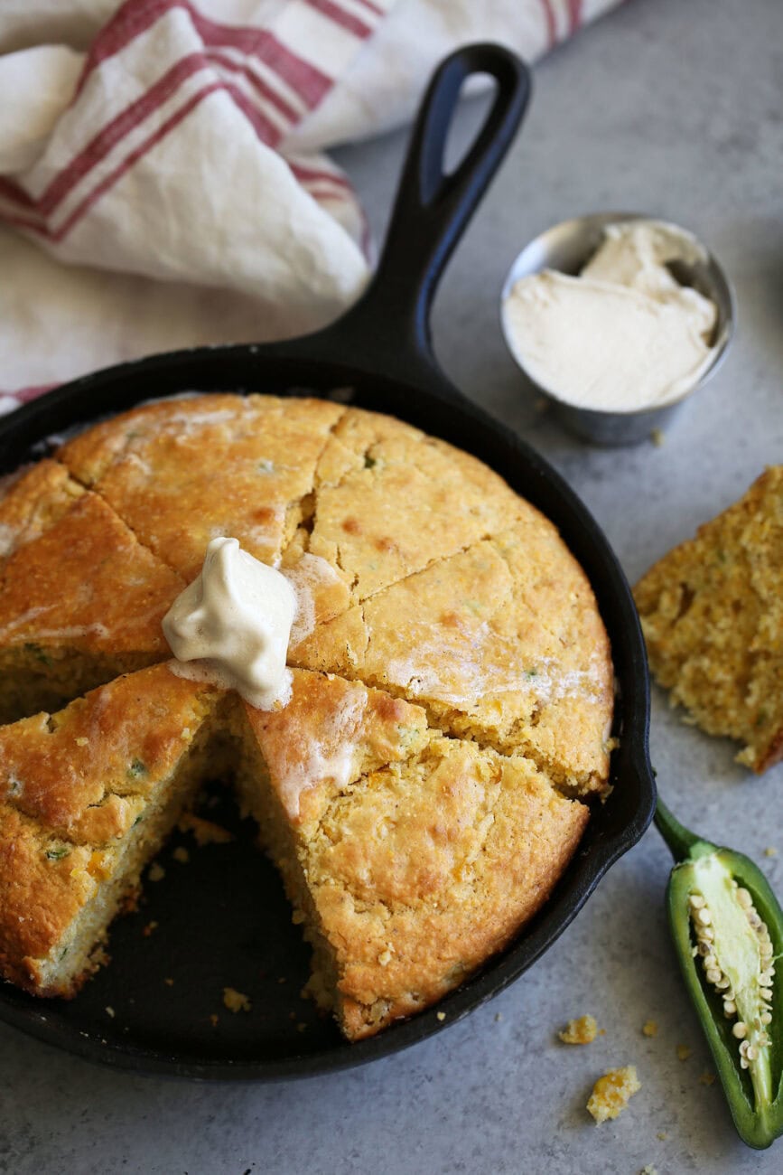 Fourth of July Menu Ideas jalapeño cornbread.