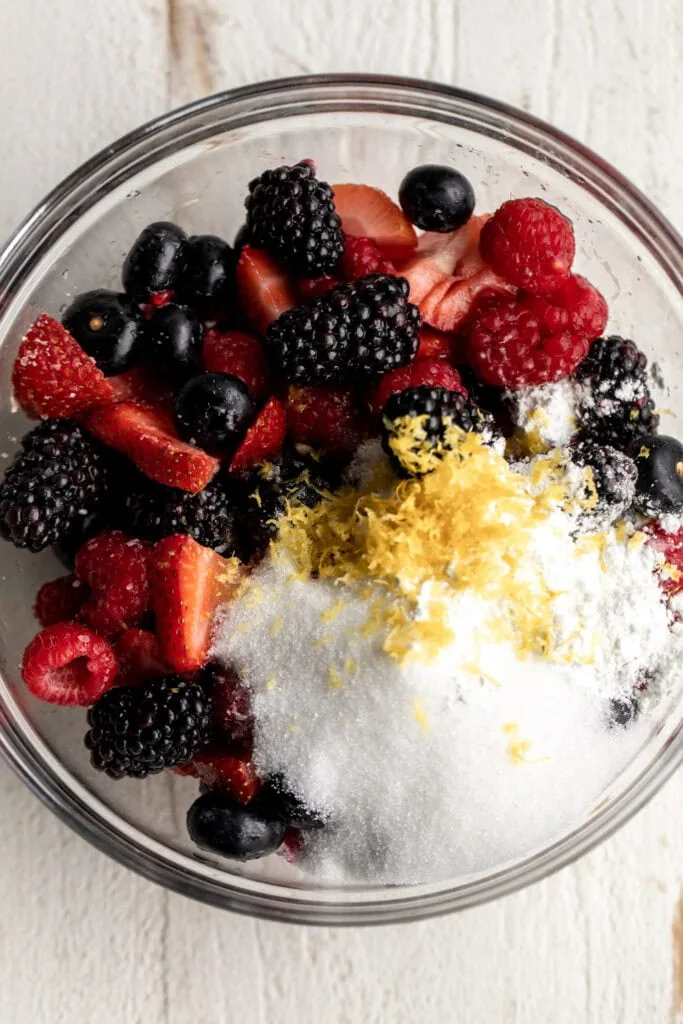 How to make Mixed Berry Galette