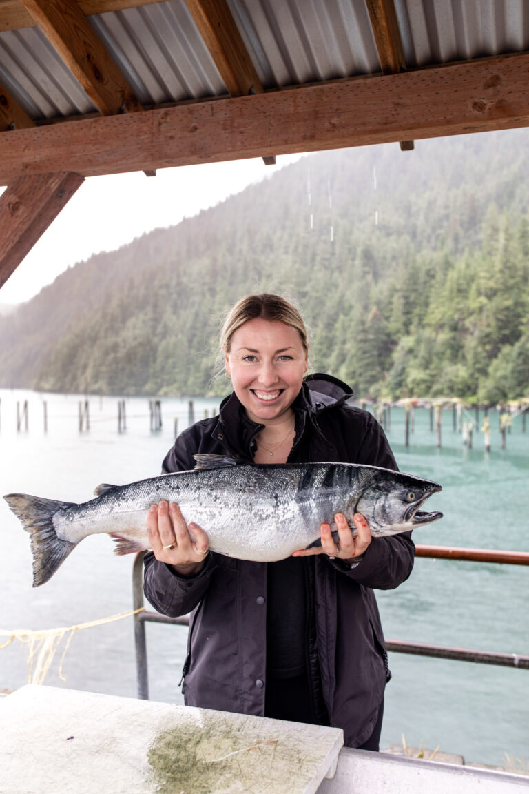 Cordova, Alaska with Copper River Salmon Cooking with Cocktail Rings