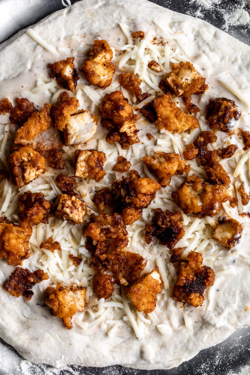 Nashville Hot Chicken Pizza Recipe.