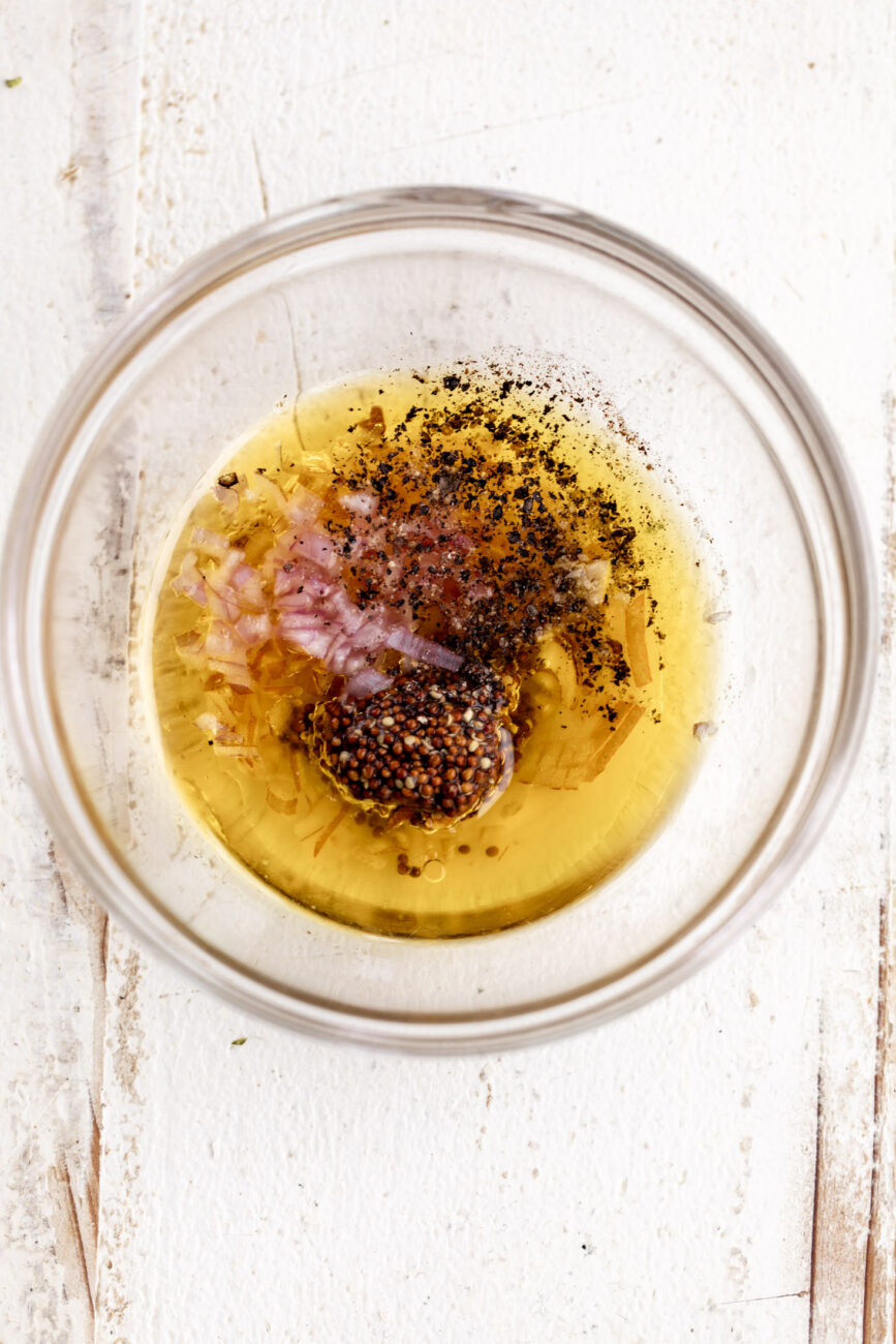 vinaigrette for shaved brussels sprouts salad.