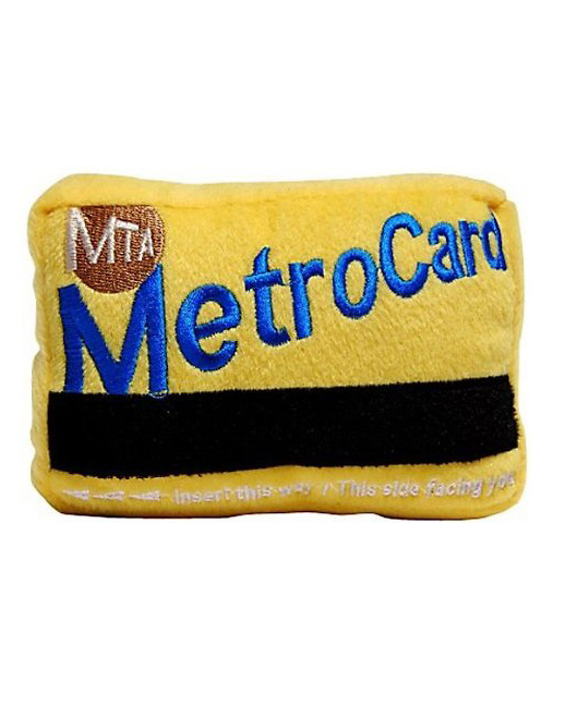 MetroCard Dog Toy - Holiday Gift Guide 2021
