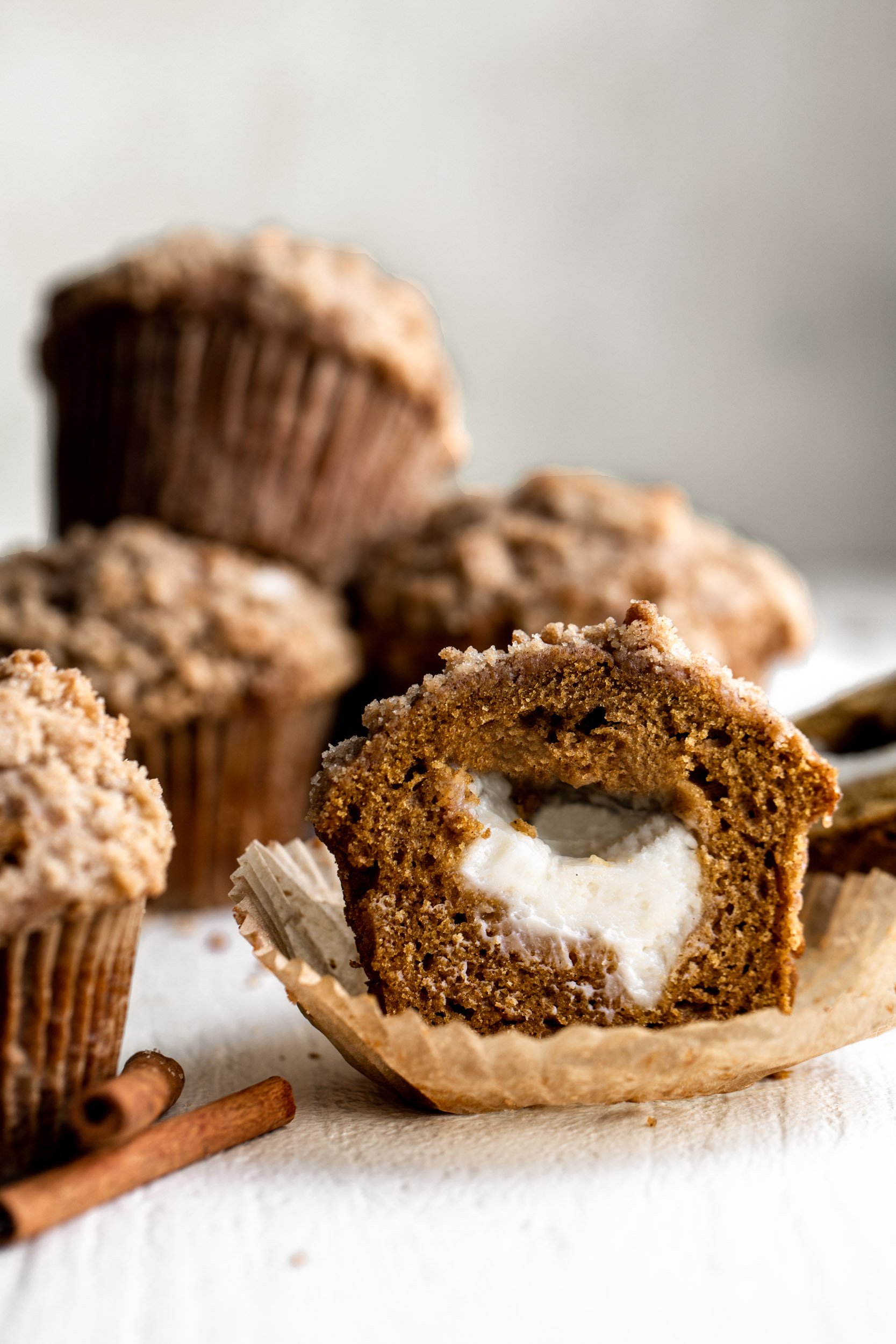 Pumpkin Muffins with Cream Cheese Filling Ingredients.