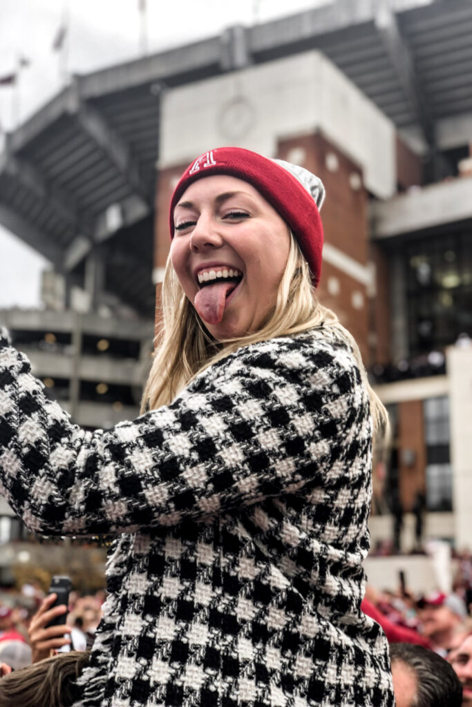 houndstooth jacket bryant denny stadium