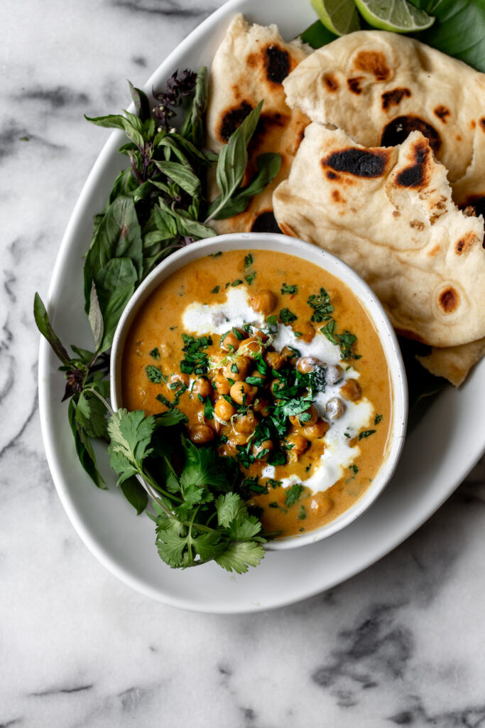 Chickpea Coconut Curry - 22 Vegetarian Comfort Food Recipes