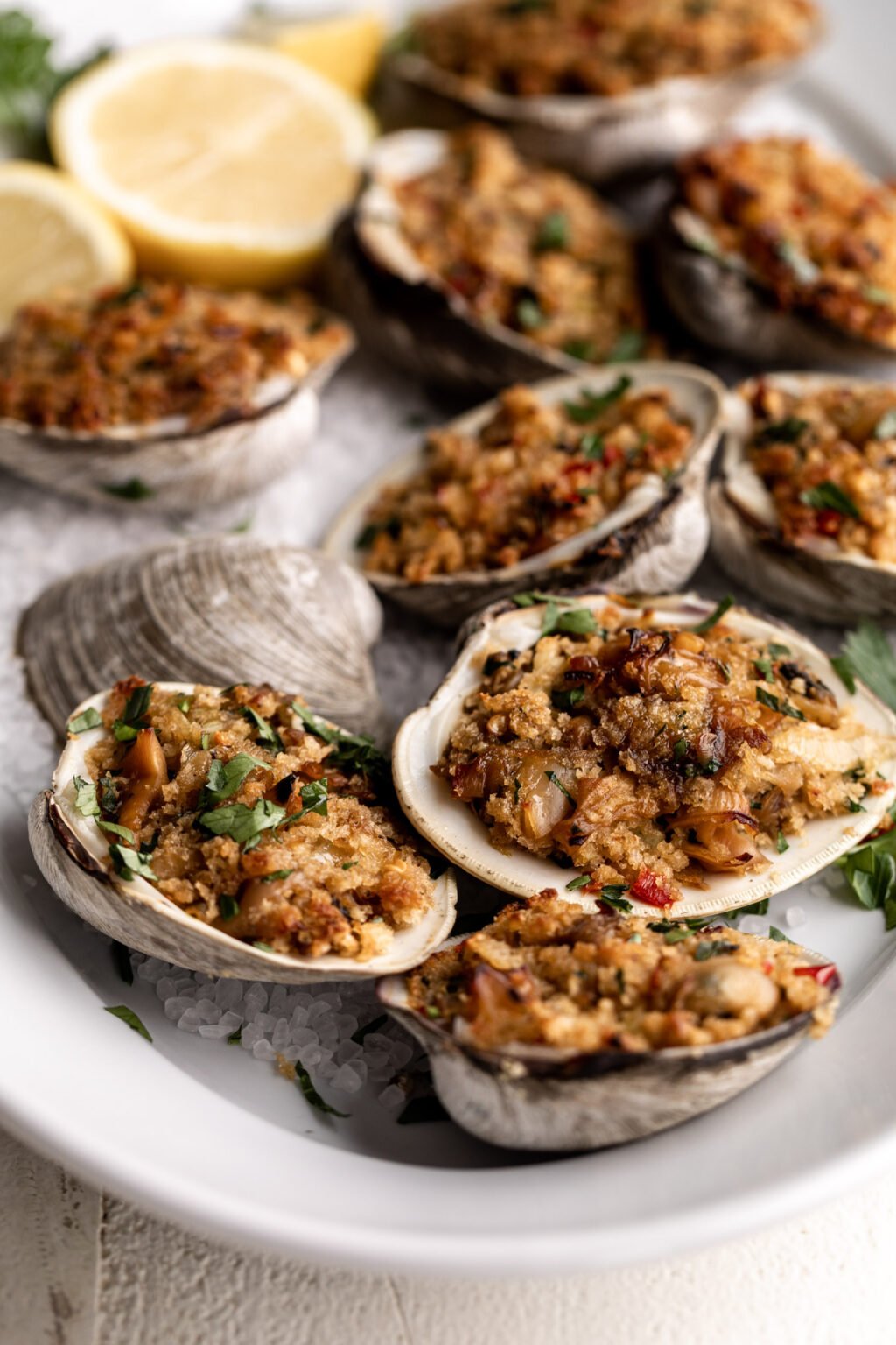 Stuffed Clams Recipe Cooking with Cocktail Rings