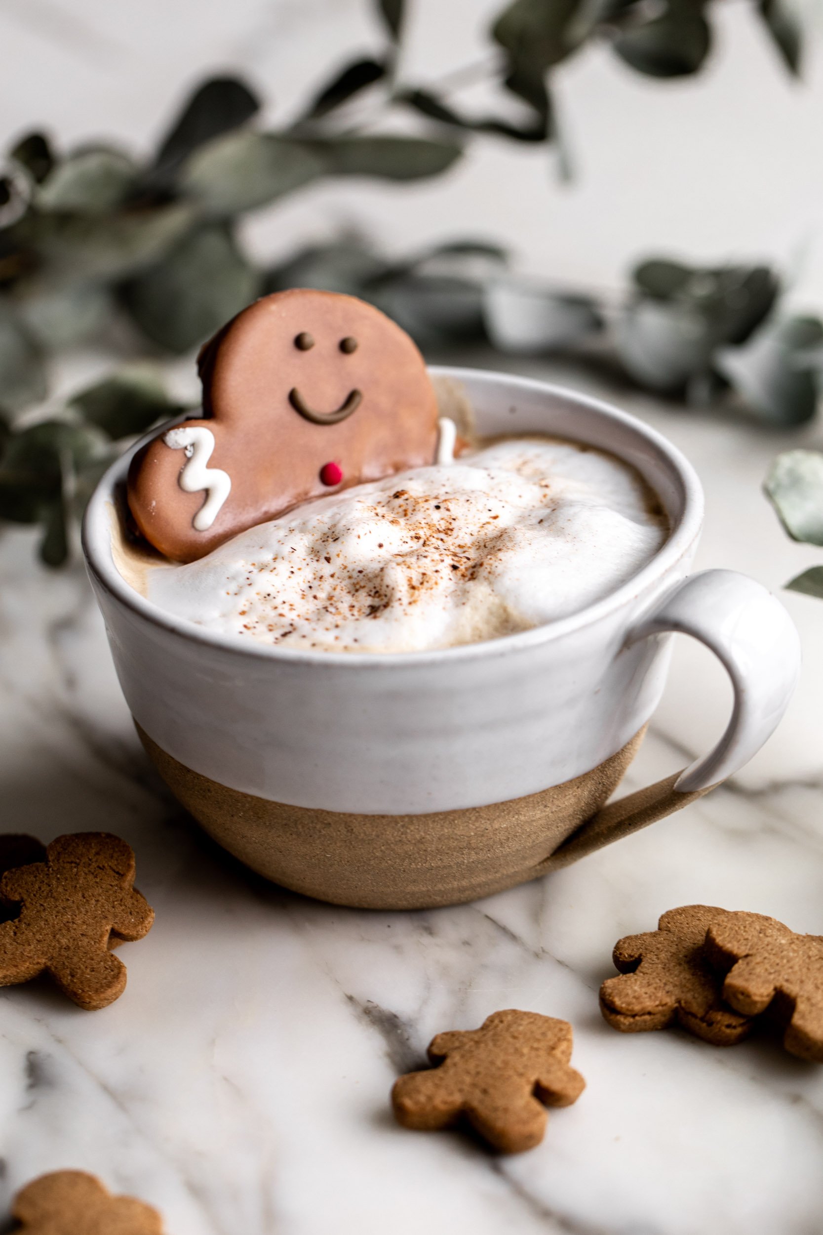 Easy Gingerbread Latte Recipe.