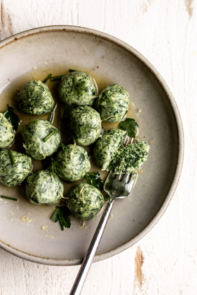 Spinach and Ricotta Gnudi Recipe
