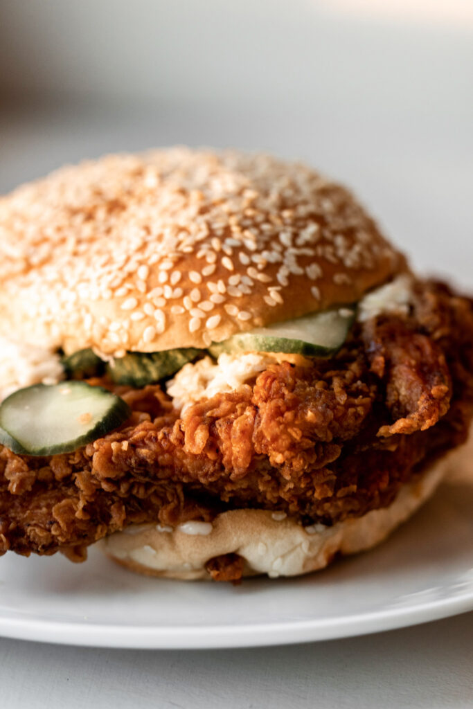 fried chicken sandwich Brooklyn 