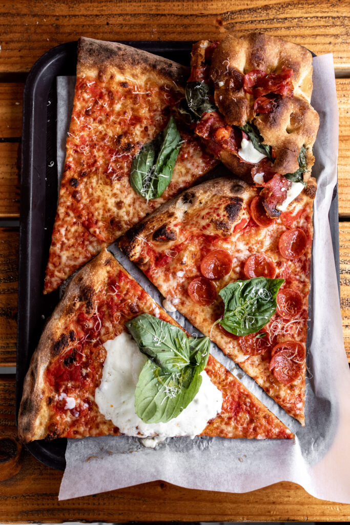 Burrata pizza - My Favorite Restaurants in Williamsburg, Brooklyn