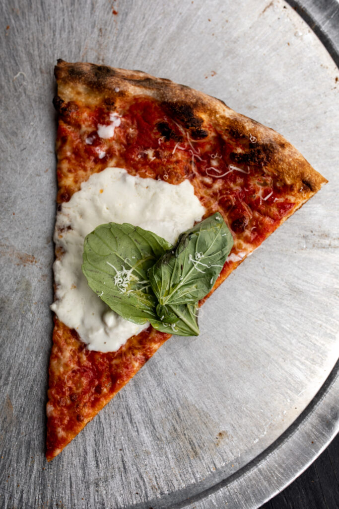 Burrata pizza - My Favorite Restaurants in Williamsburg, Brooklyn