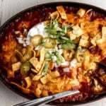 Chili Cheese Frito Pie recipe.