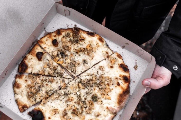 Pizza in New Haven CT.