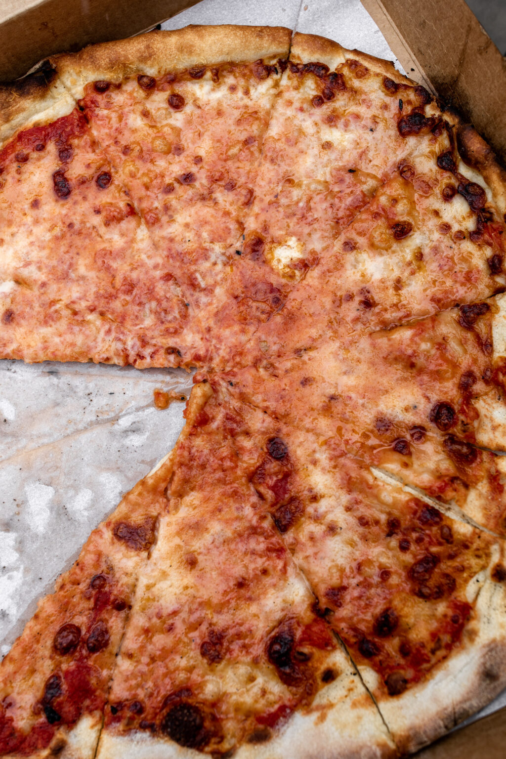 Pizza in New Haven, CT Cooking with Cocktail Rings