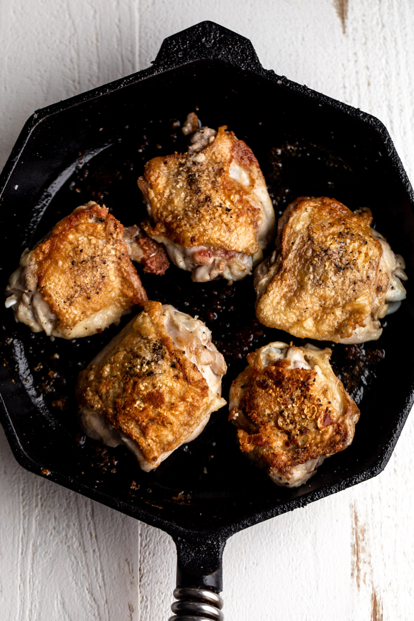 OnePan Chicken Thighs with Harissa Lentils Cooking with Cocktail Rings