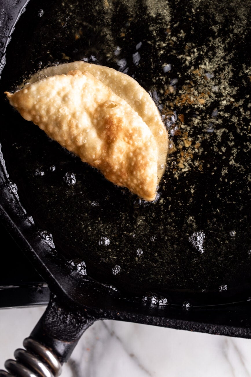 fried wonton wrappers.