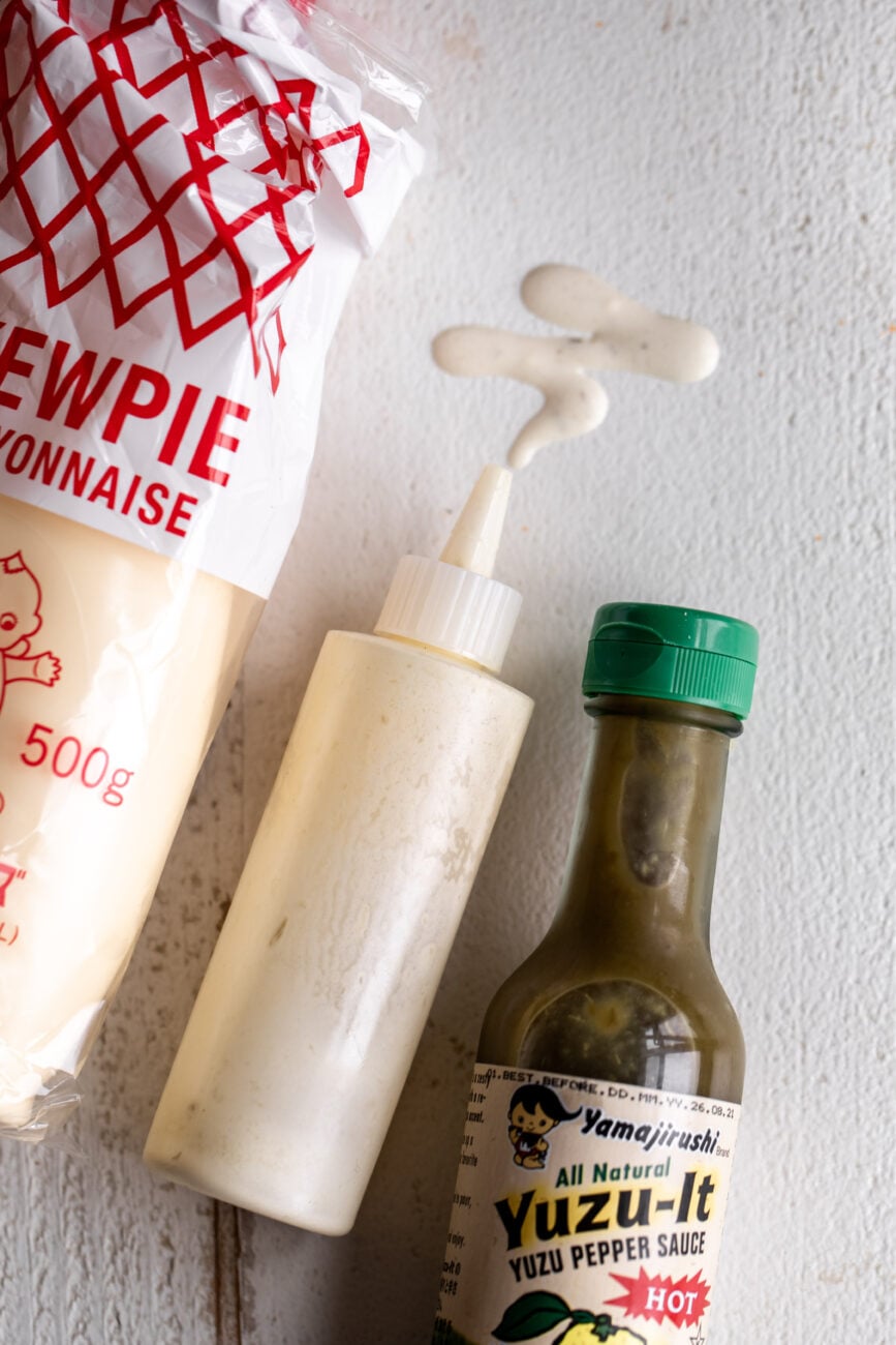 yuzu mayonnaise sauce.