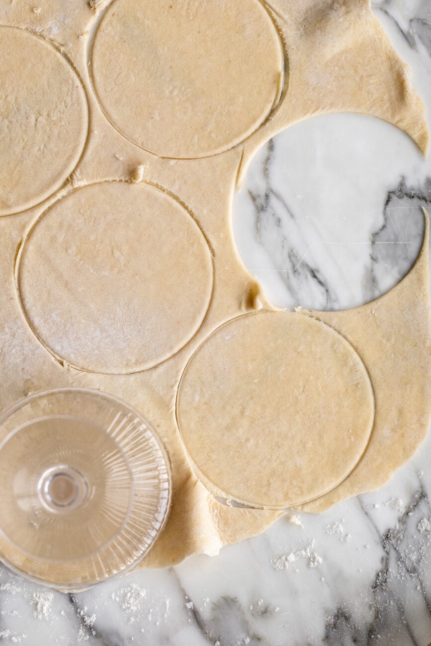 wonton dough.