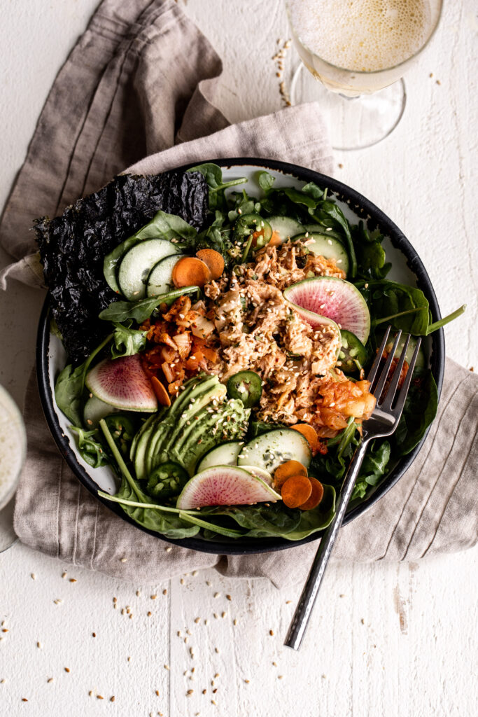 Kimchi Tuna Salad Recipe