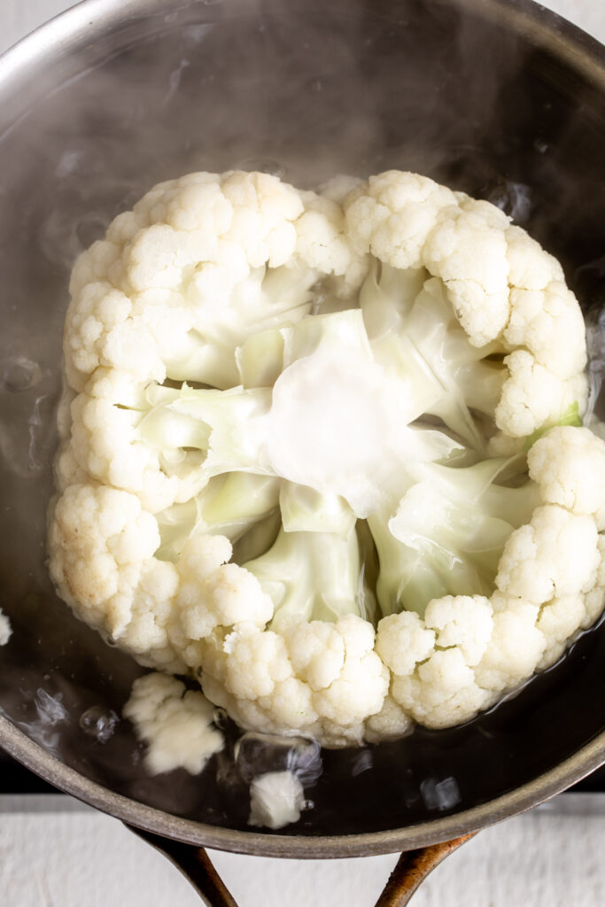 boiled head cauliflower for Cauliflower pita