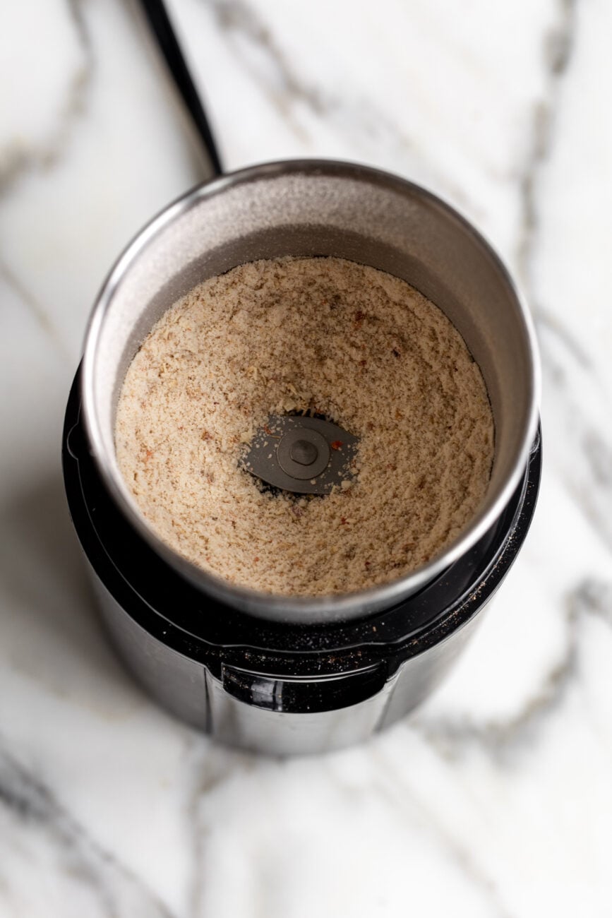 toasted rice powder.