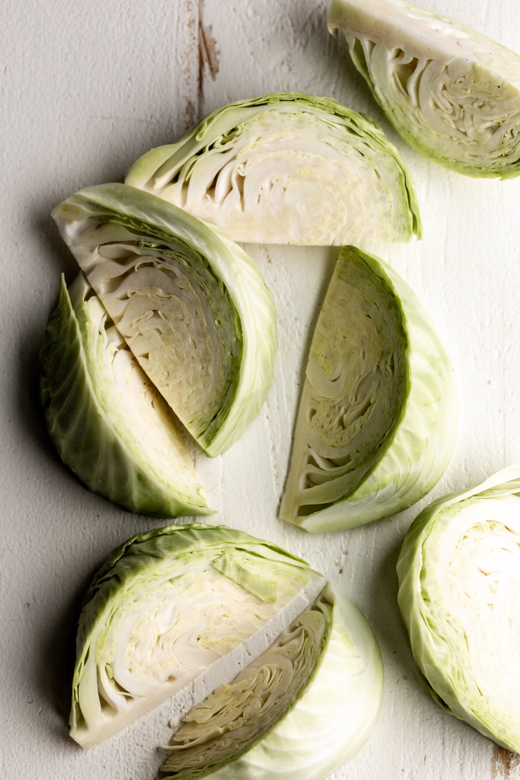 Miso Braised Cabbage Cooking with Cocktail Rings
