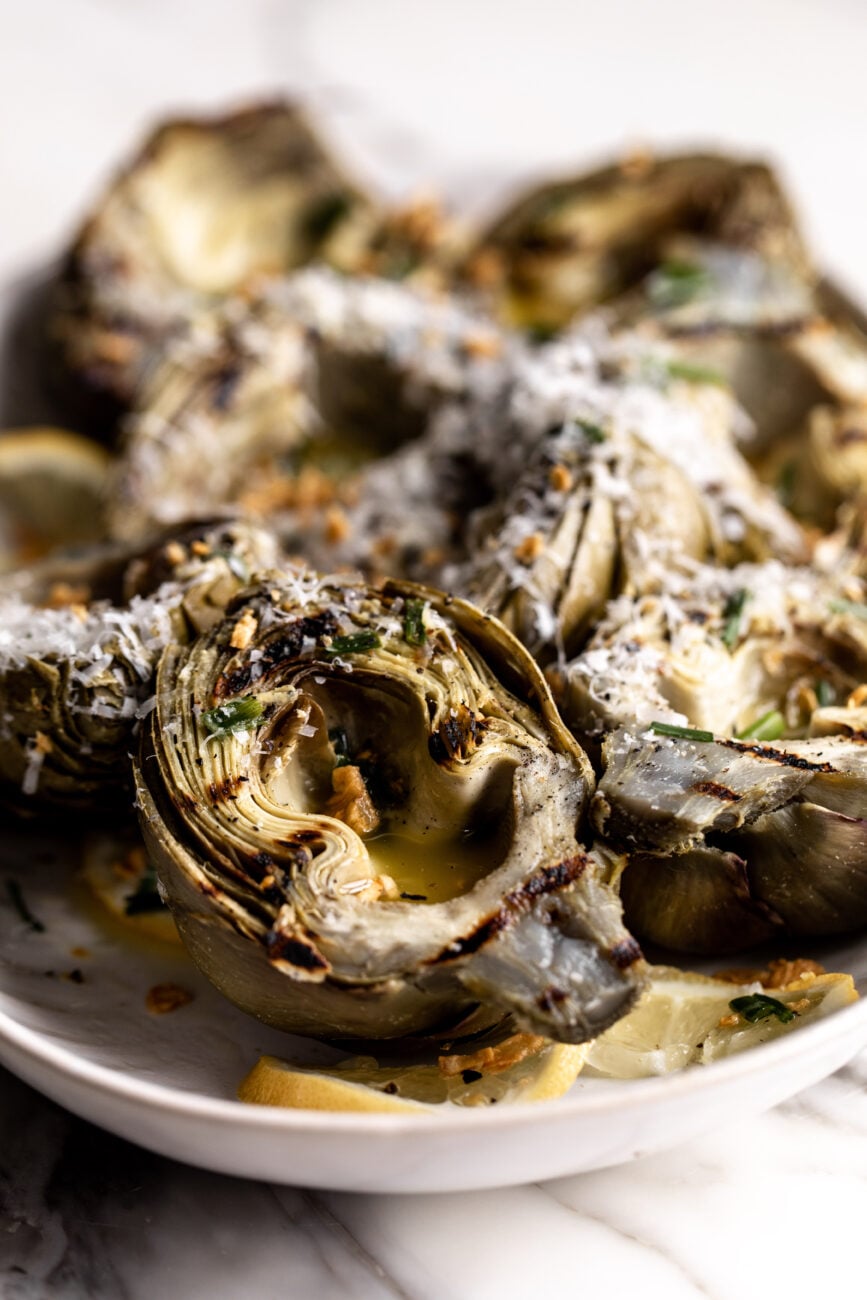 Grilled Artichokes recipe.
