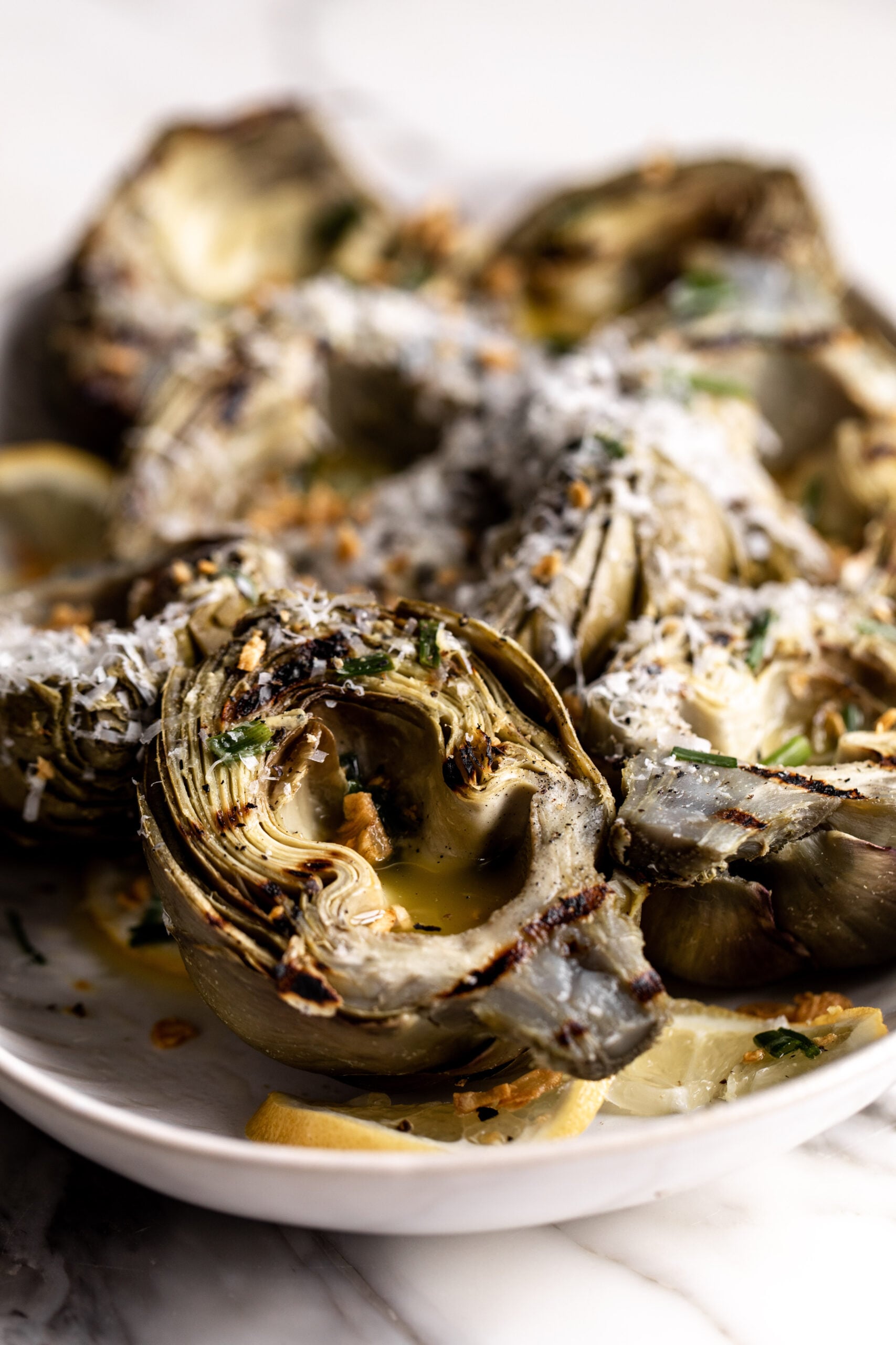 Grilled Artichokes recipe.