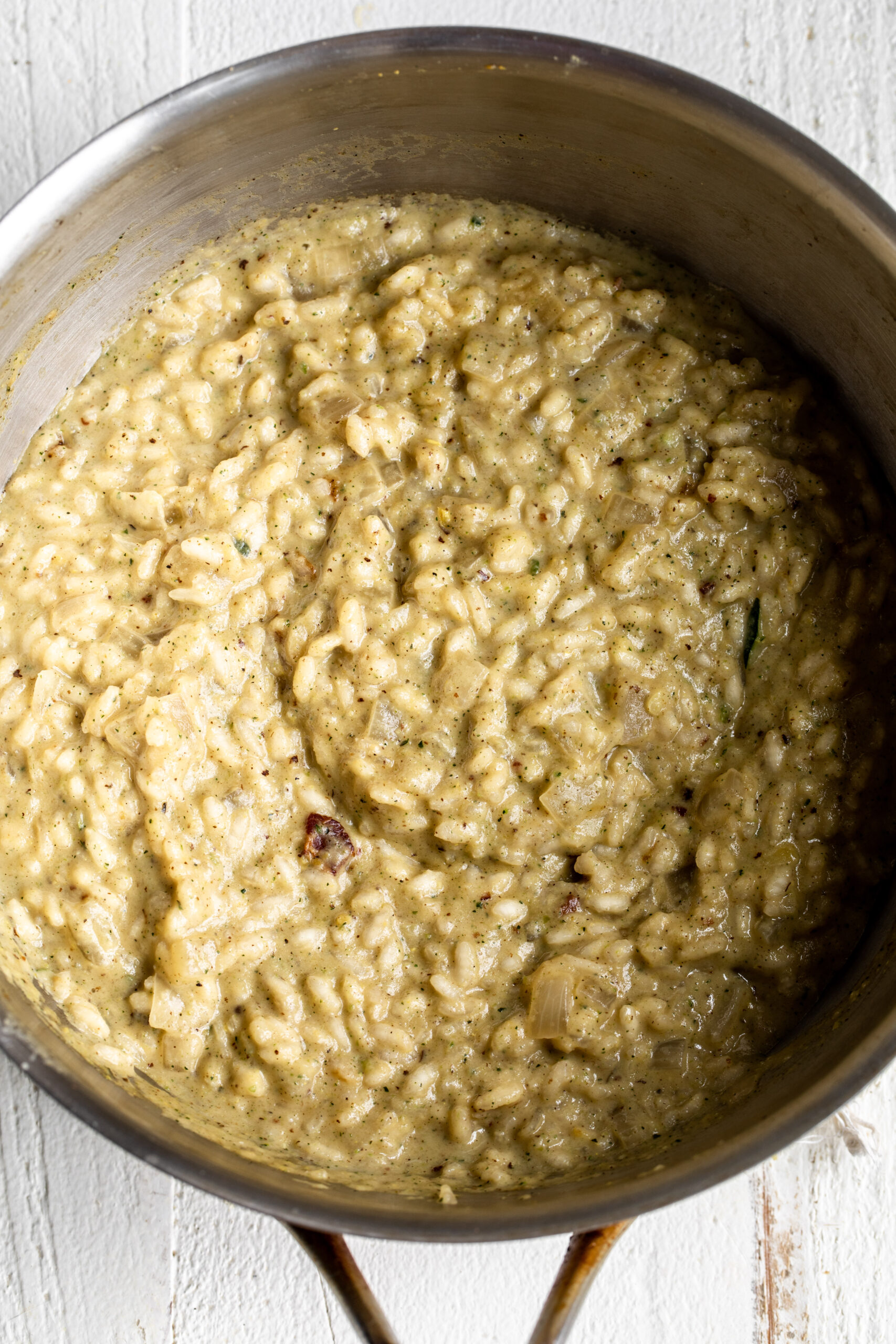 Summer Vegetable Risotto - Cooking with Cocktail Rings